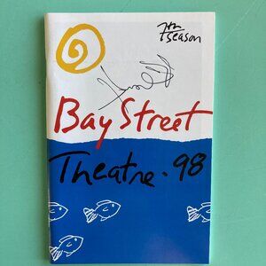 Richard Dreyfuss (Only) Signed House Playbill Bay Street 1998 Rue McClanahan